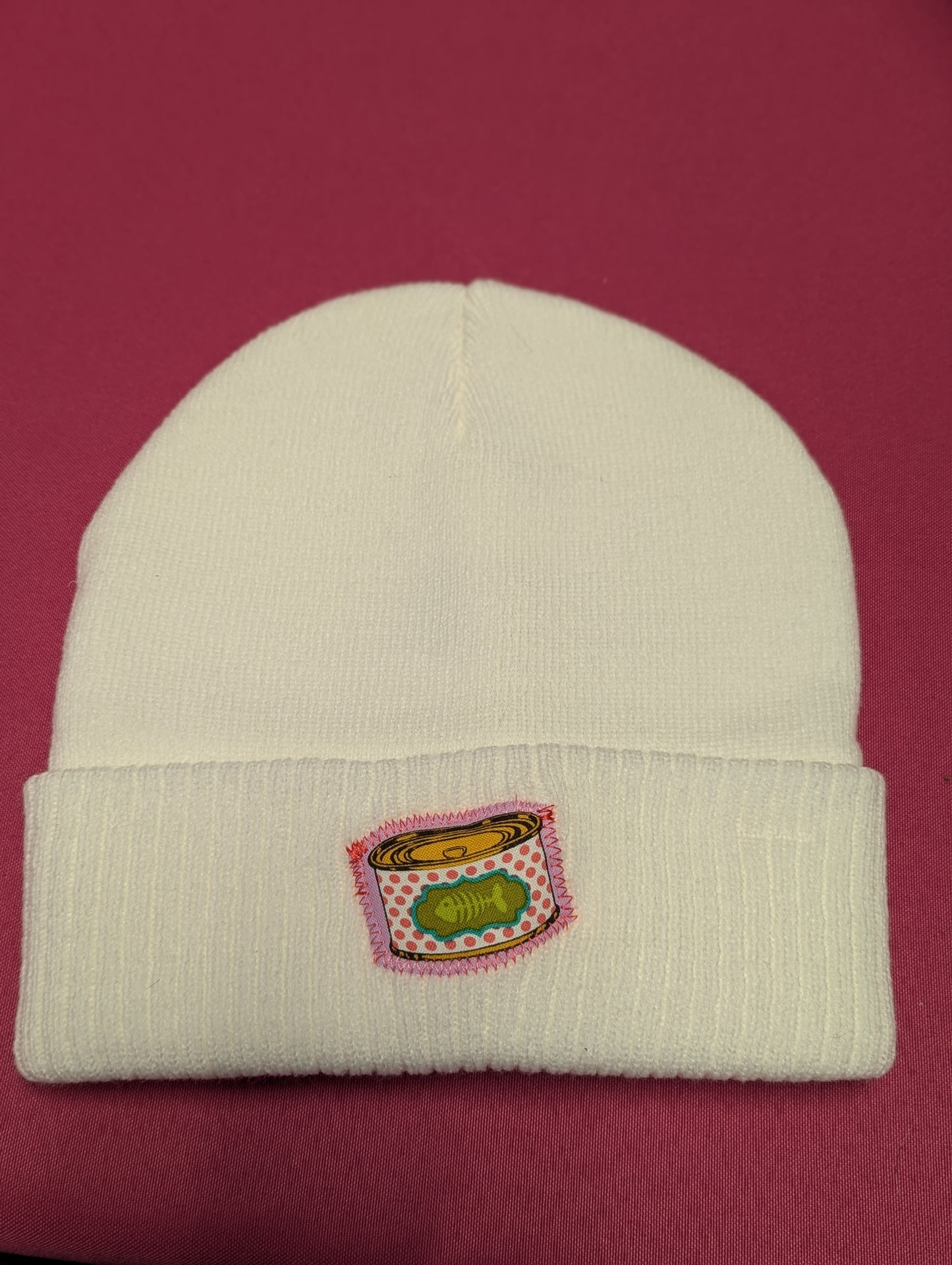 quilt patch beanie