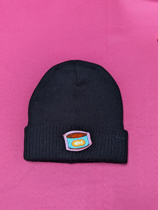 quilt patch beanie